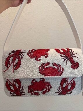Viral Sincerely Jules Lobster Beaded Shoulder Bag — New Release 2026